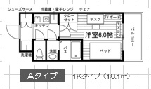 学生会館Blancanvas京都鞍馬口