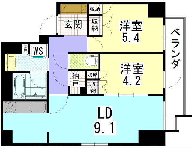 クラッシィハウス御池柳馬場402号室