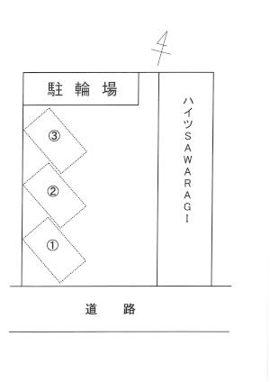 ハイツSAWARAGIガレージ
